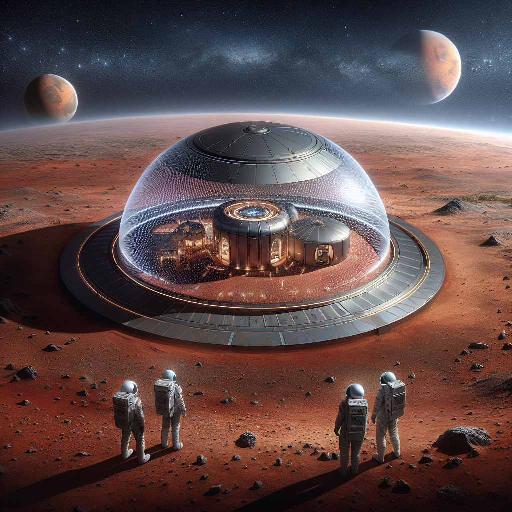 New Frontiers in Space Exploration: Mars Habitat Prototype Unveiled