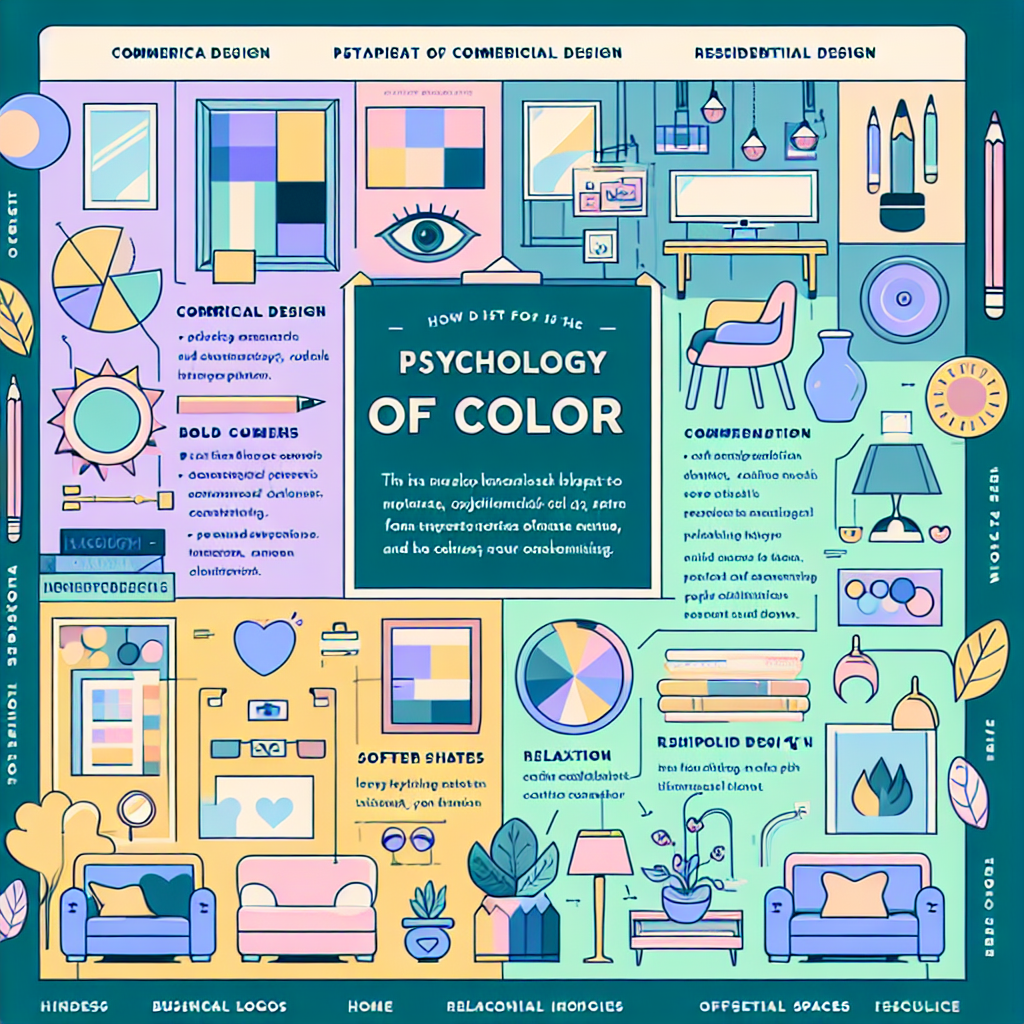 The Psychology of Color in Commercial and Residential Design