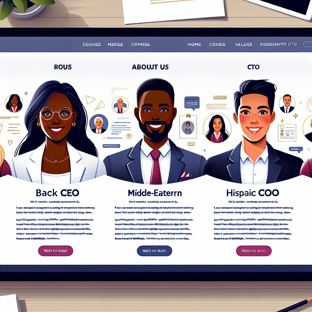 About Us - Executive Messages from the CEO and other key leaders